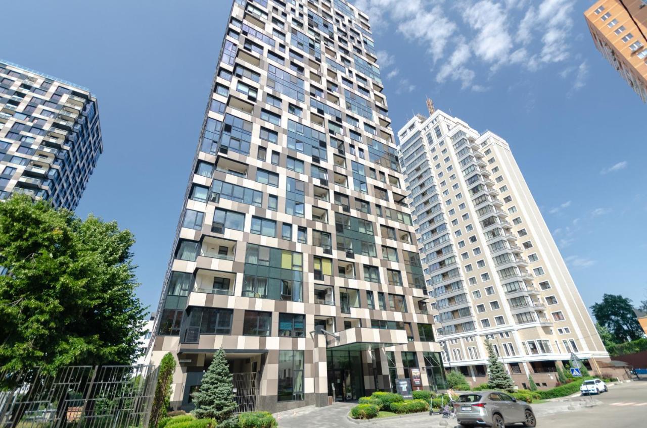 Petrovdom Apartment 77-94-59 In Rc Tetris Hall, Dilova Street 1-2 Kiev Extérieur photo